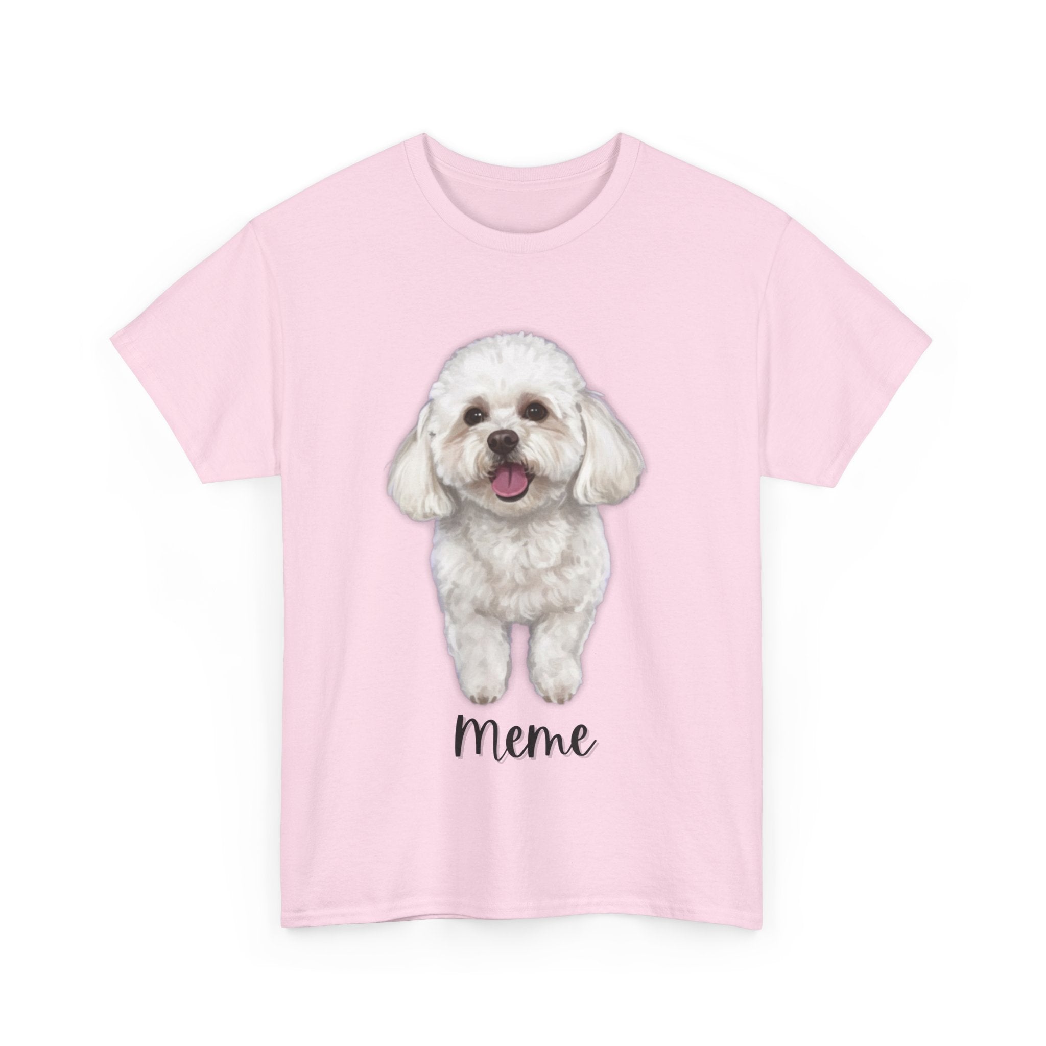(Meme) Whimsical Dog Portrait Tee Shirt