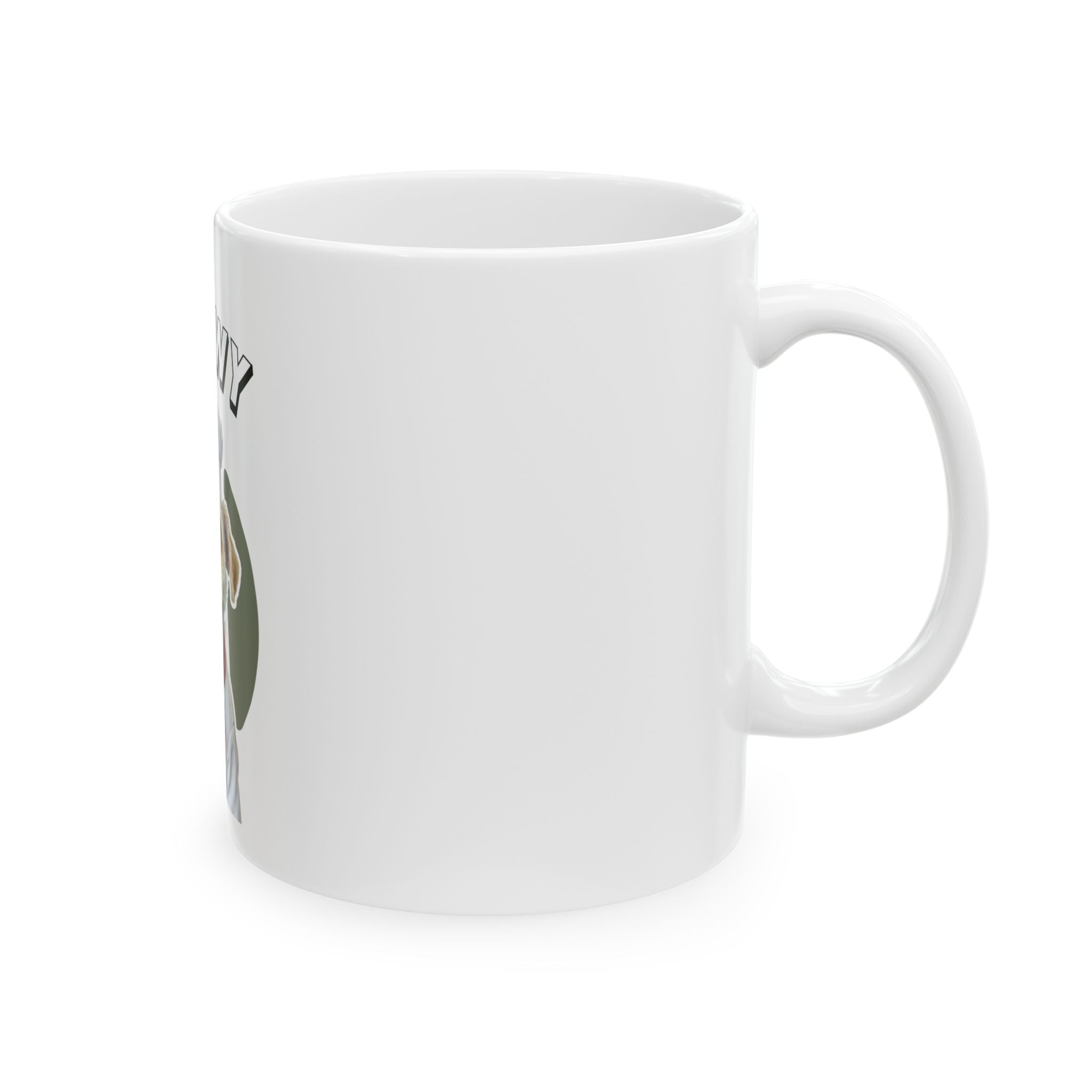 (Snowy) Personalized Pet Mug