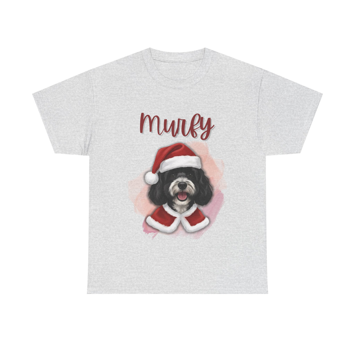 (Murfy) Whimsical Dog Portrait Tee Shirt