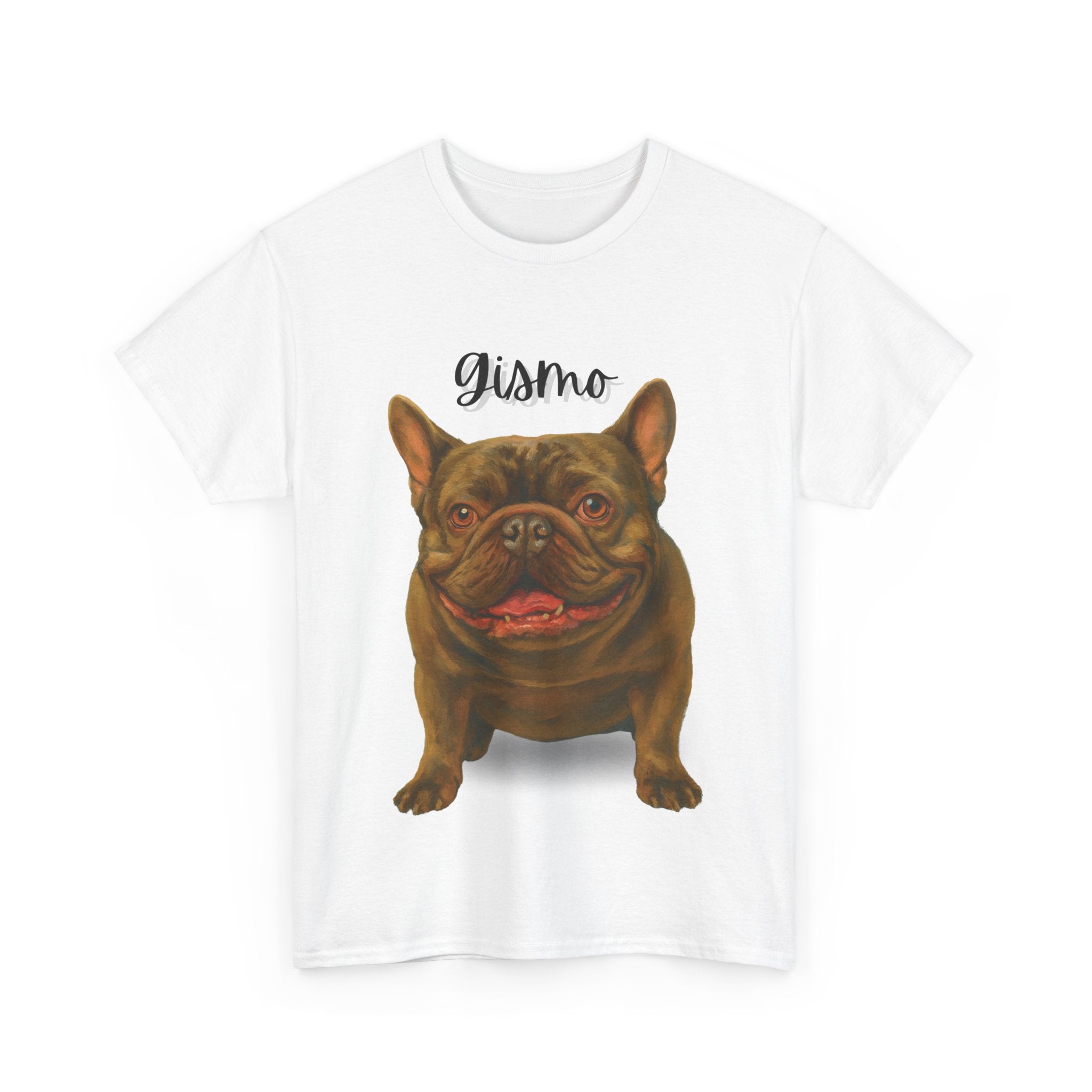 (Gizmo) Whimsical Dog Portrait Tee Shirt