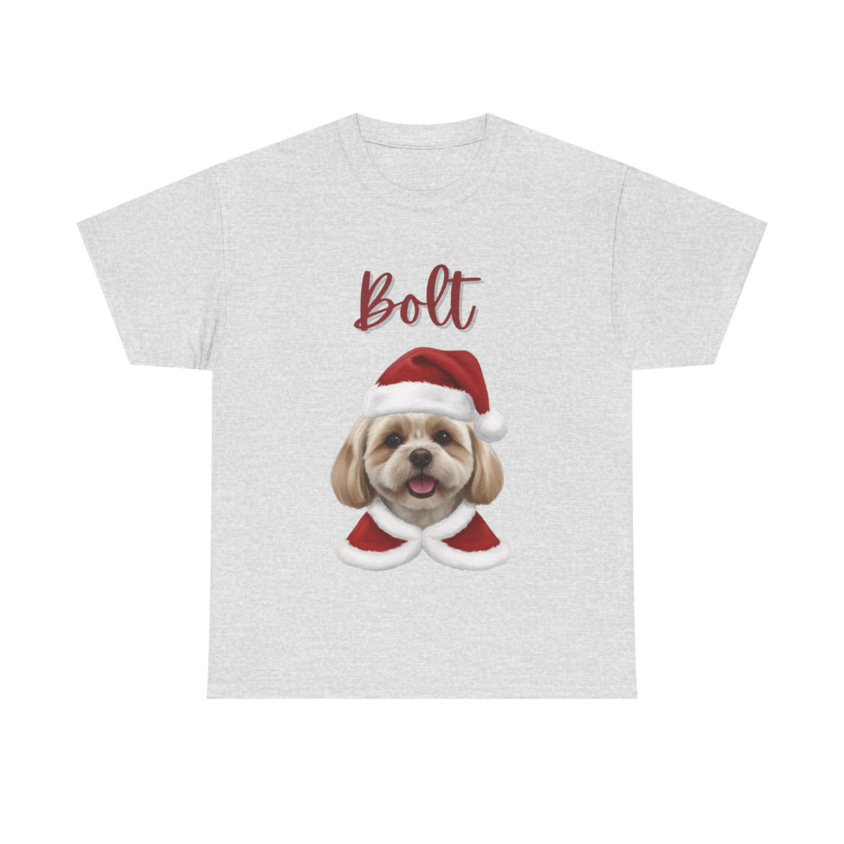 (Bolt) Whimsical Dog Portrait Tee Shirt