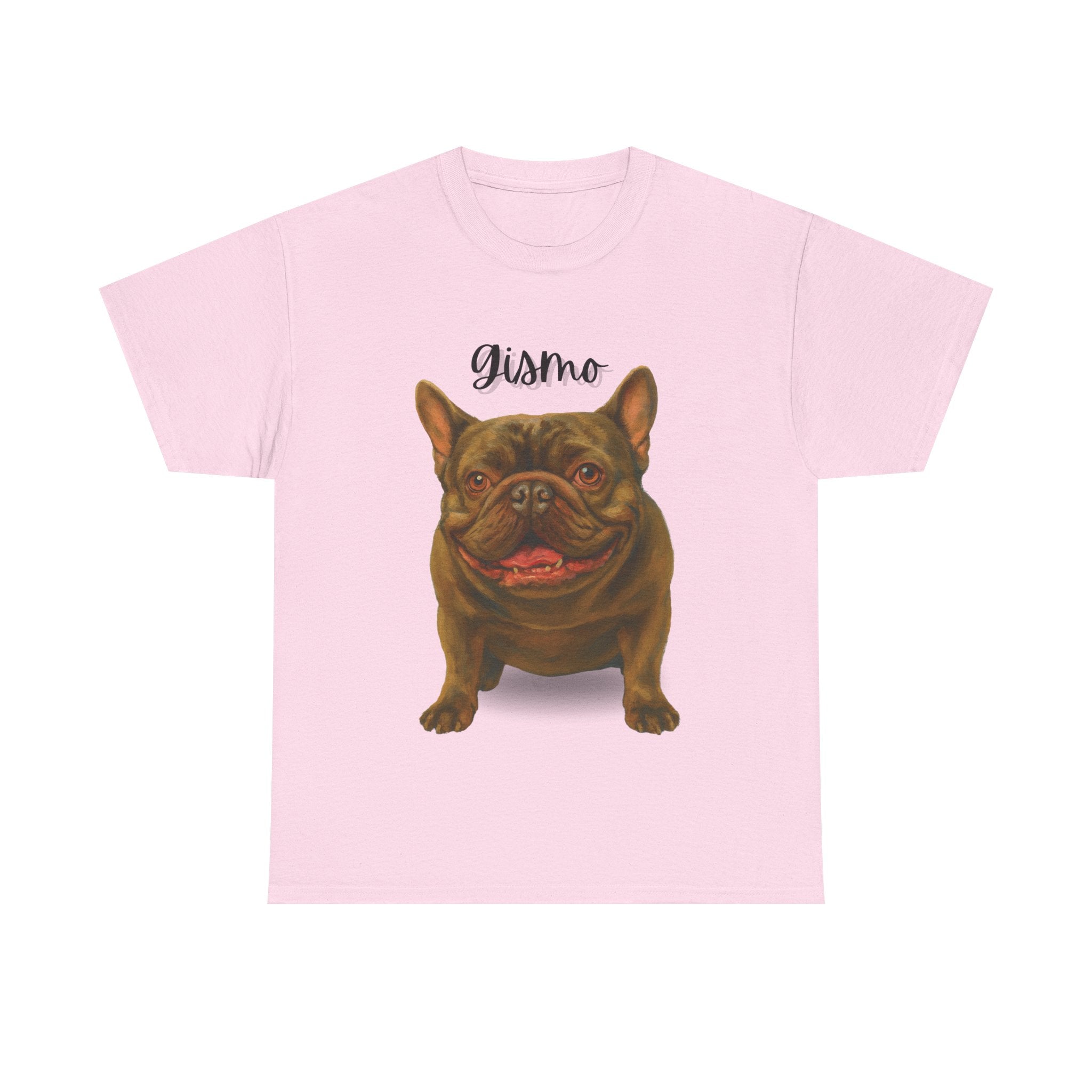 (Gizmo) Whimsical Dog Portrait Tee Shirt