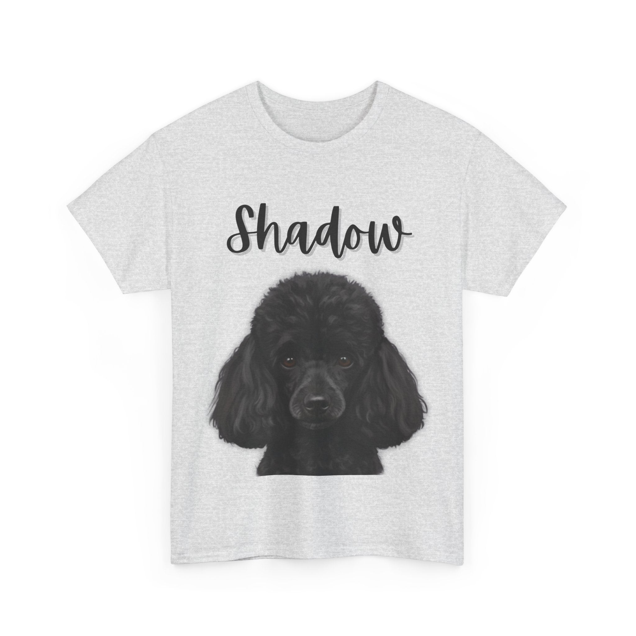 (Shadow) Whimsical Dog Portrait Tee Shirt