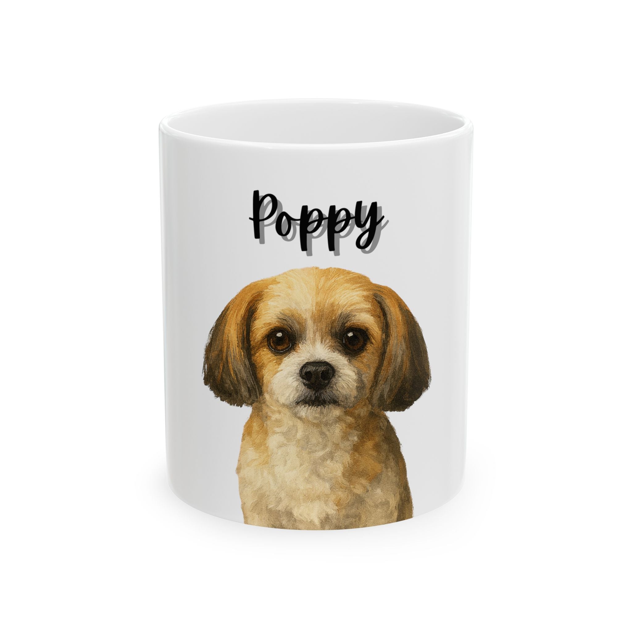 (Poppy) Personalized Pet Mug