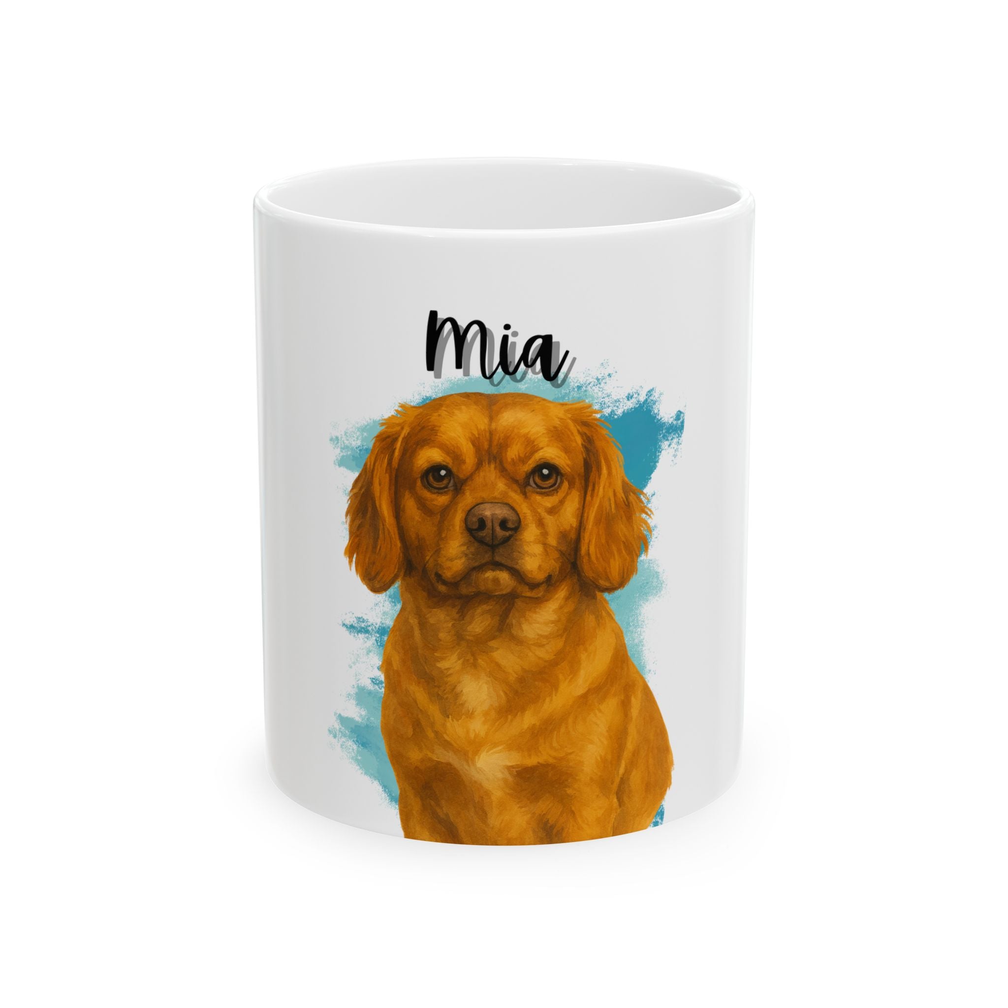 (Mia) Personalized Pet Mug