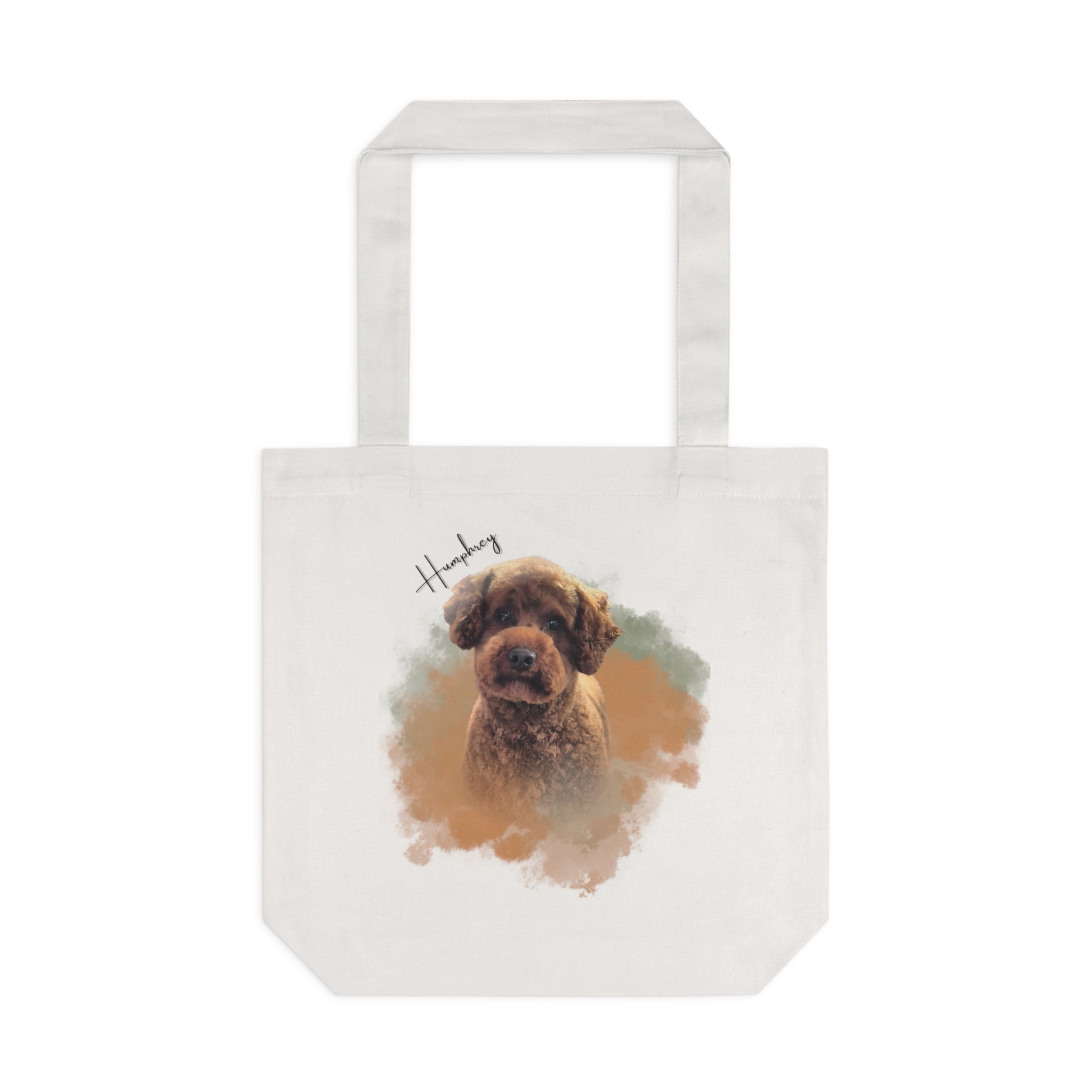 (Humphrey) Personalized Dog Lover Tote Bag
