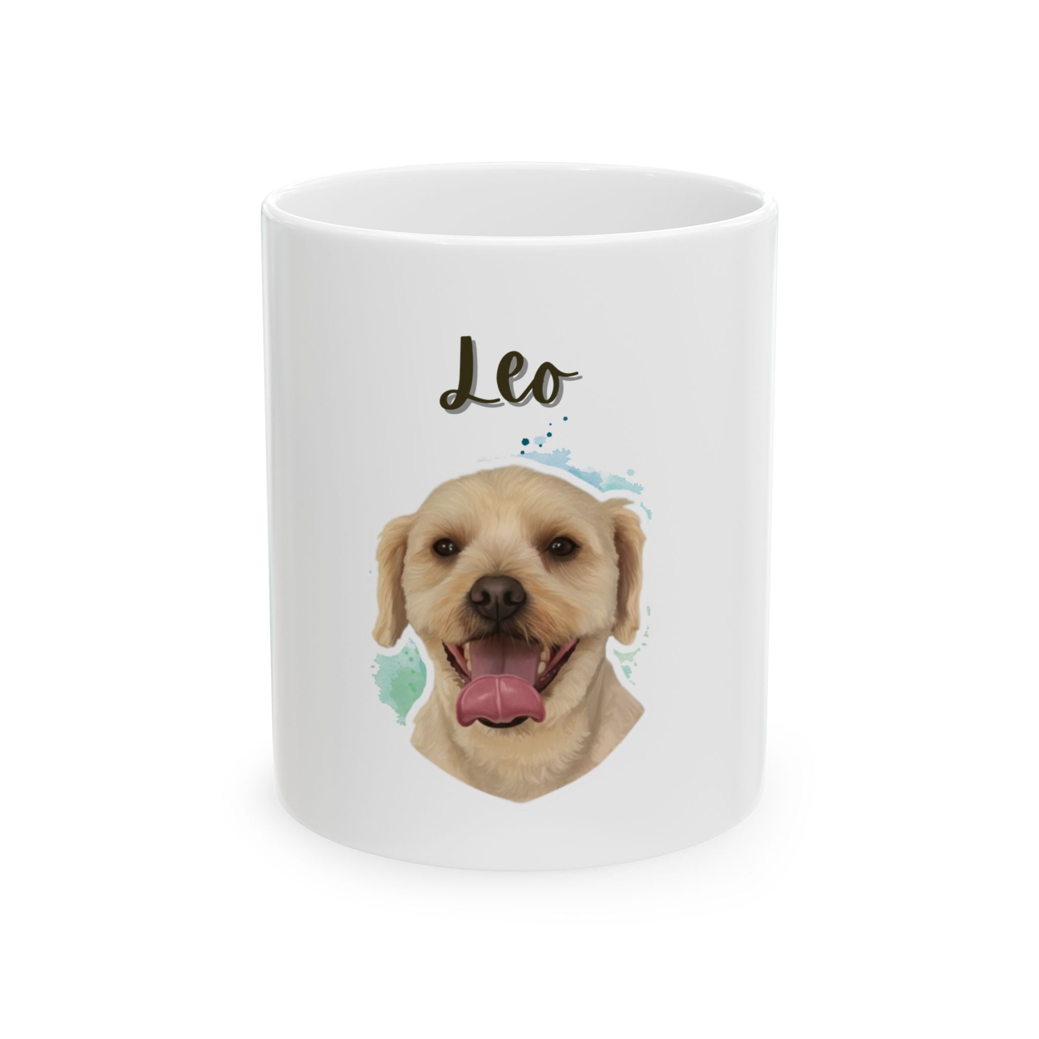 (Leo) Personalized Pet Mug