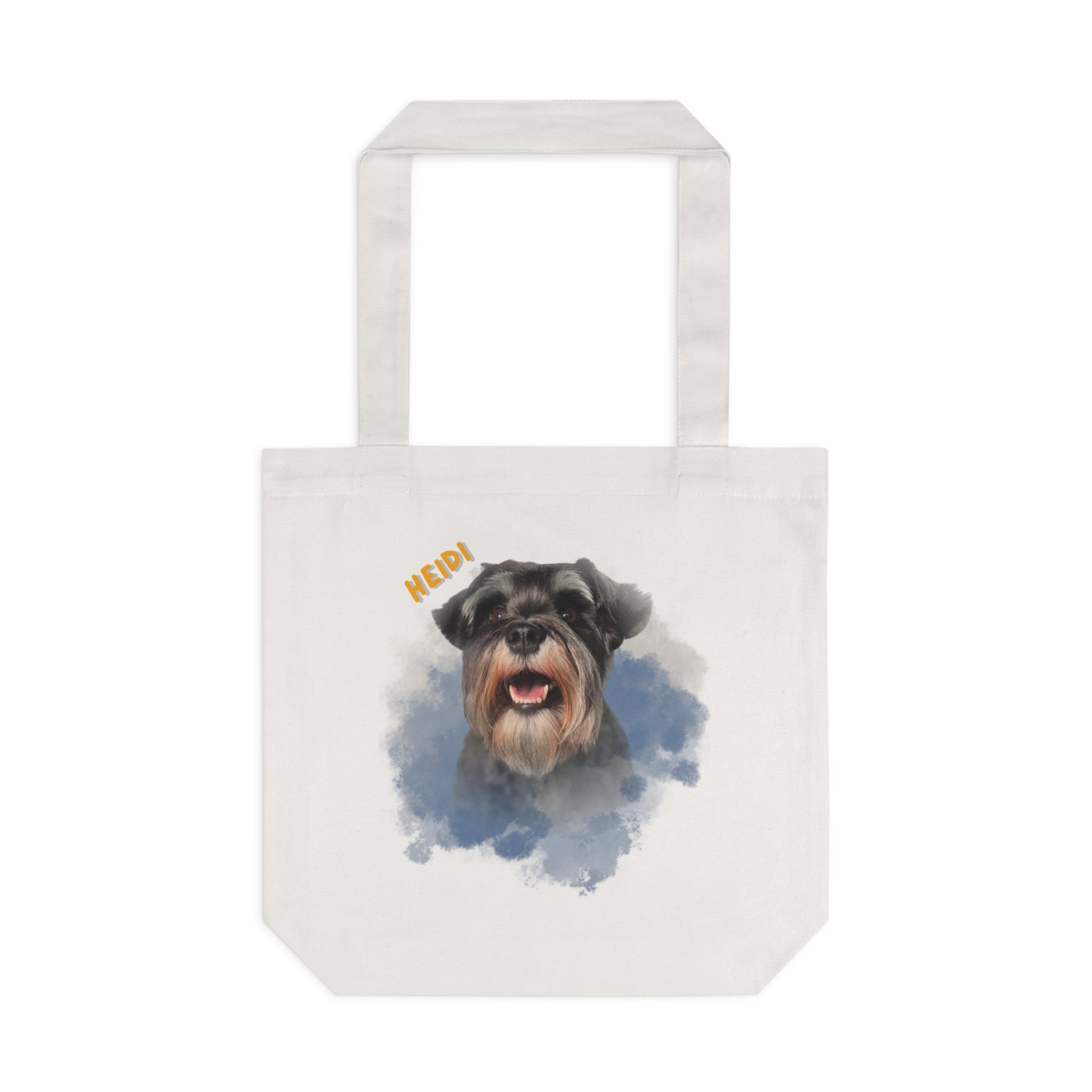 (Heidi) Personalized Dog Lover Tote Bag