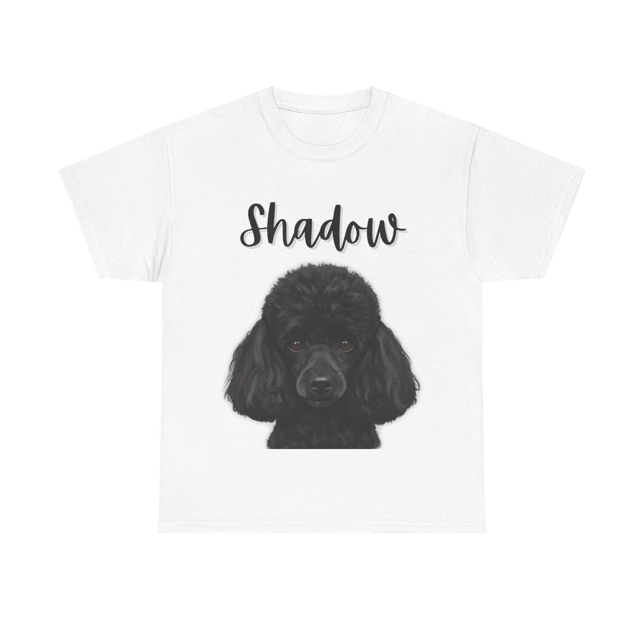 (Shadow) Whimsical Dog Portrait Tee Shirt