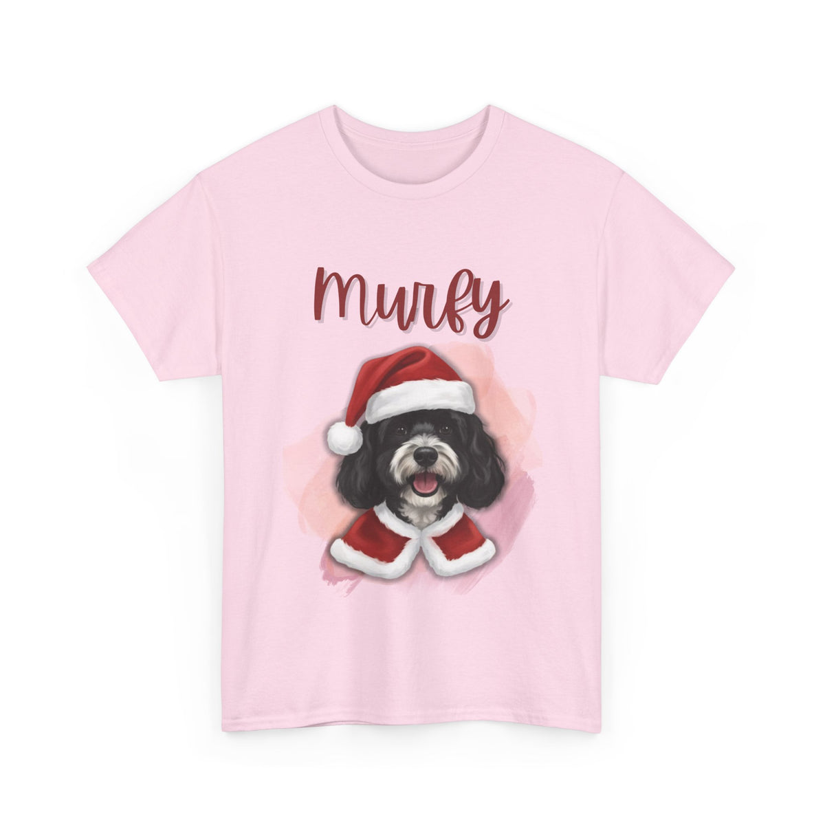 (Murfy) Whimsical Dog Portrait Tee Shirt