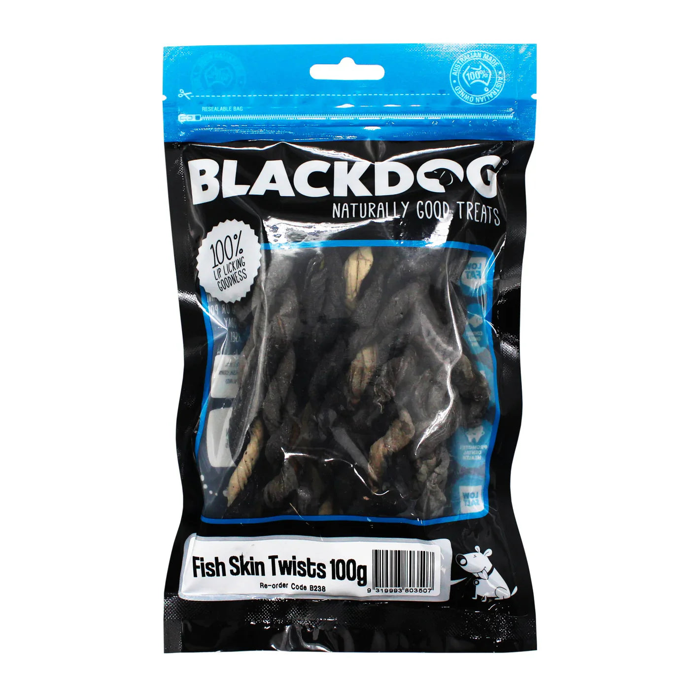 Fish Skin Twists 100g