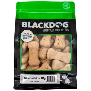 Blackdog Glucosabics Biscuits 1kg x 10pk - doggiebox Australia