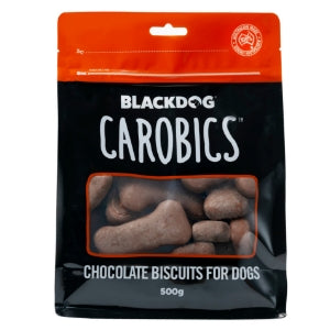 Blackdog Carobics Biscuits 500gm x 10pk - doggiebox Australia
