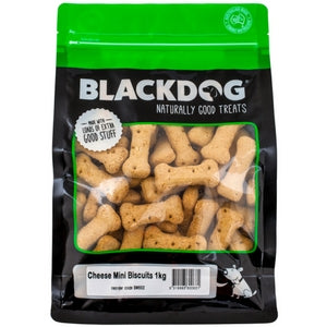 Blackdog Mini Biscuits Cheese Biscuit - doggiebox Australia