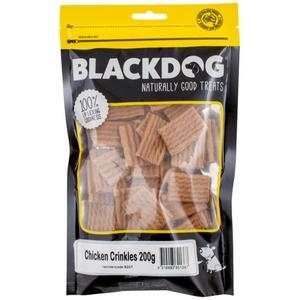 Blackdog Chicken Crinkles - doggiebox Australia